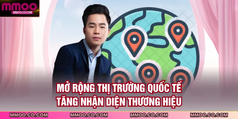 Mở rộng thị trường quốc tế, tăng nhận diện thương hiệu